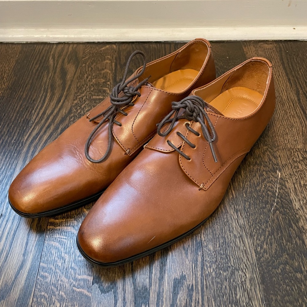 Express tan dress shoes